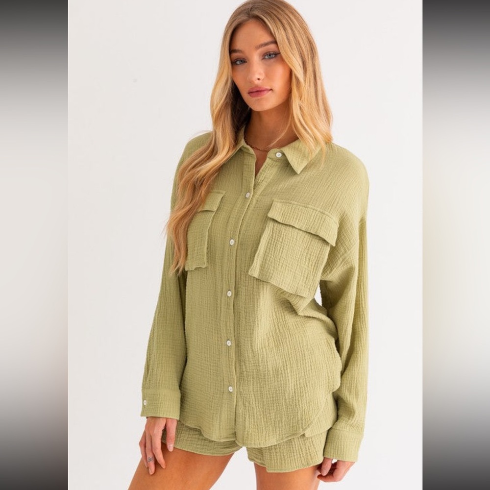 Muslin Button up Blouse